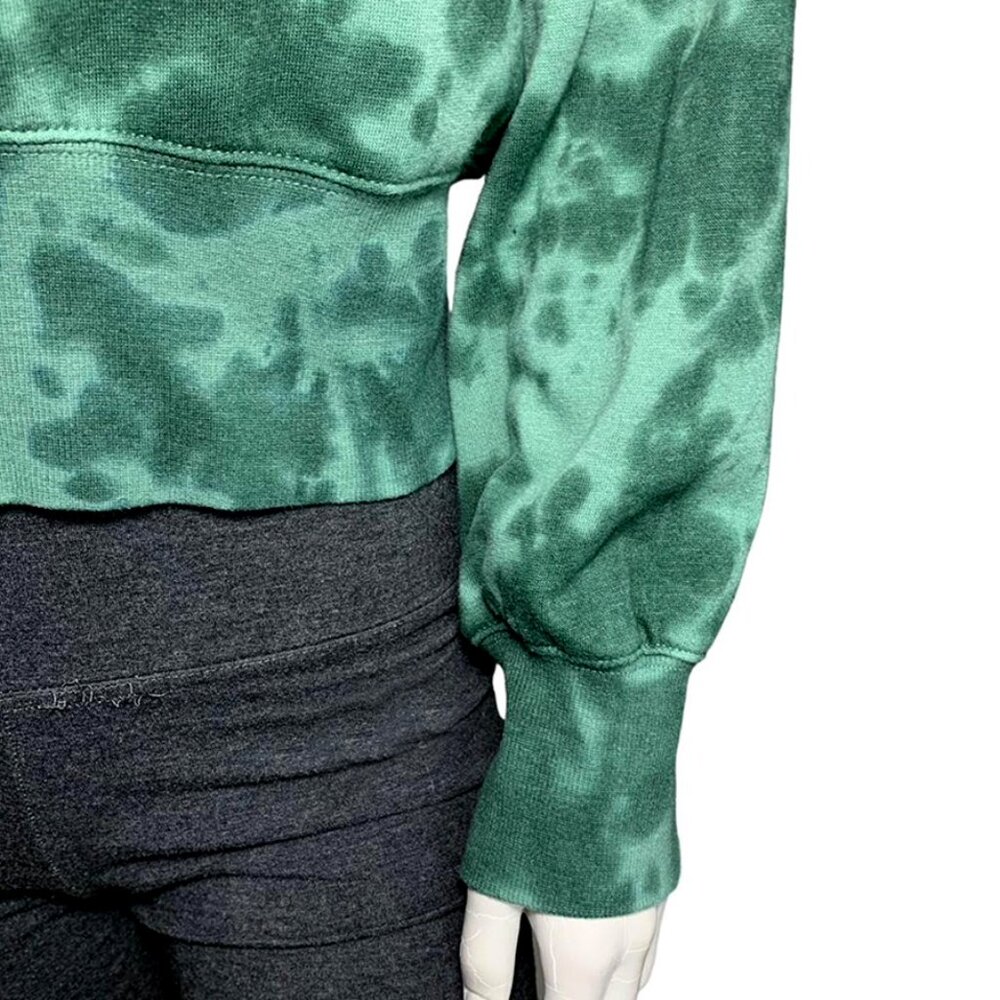 KEITH HARING Dancing Dog Tie Dye Cropped Sweatshirt - Picture 6 of 8